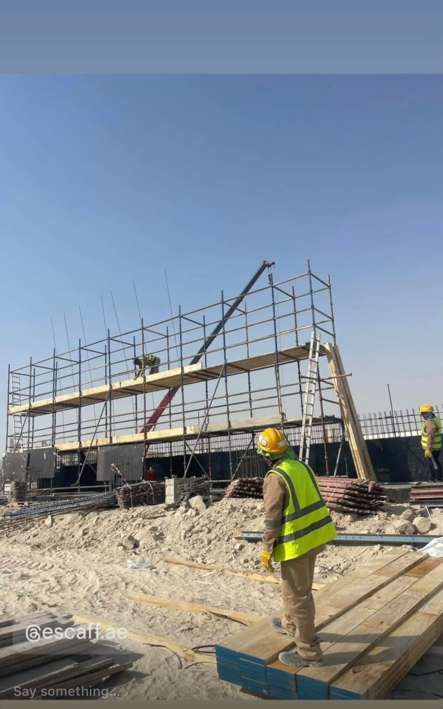 Slab-level scaffold & formwork